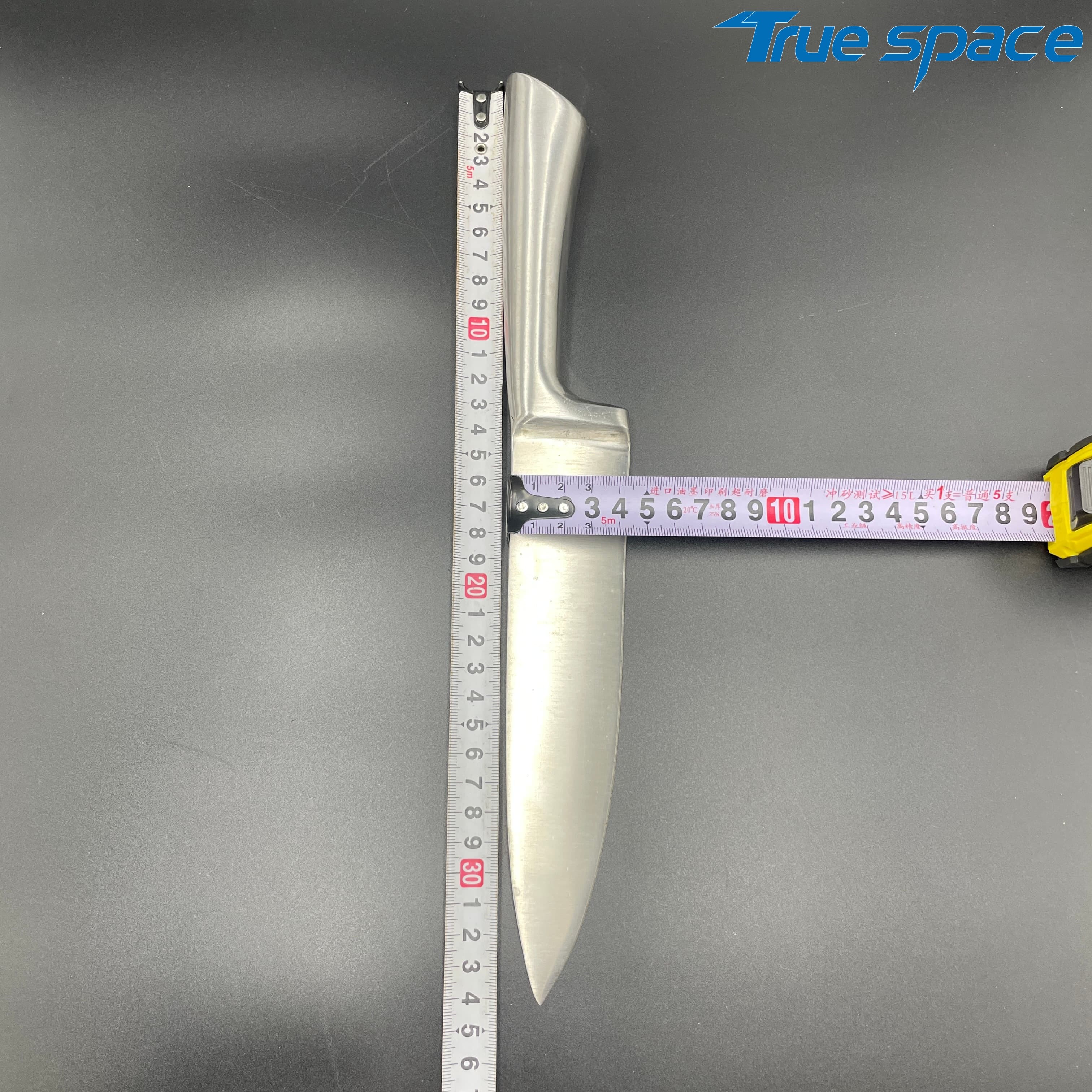 The Chef Uses a 8-piece Professional Kitchen Knife Set, Which Comes with an Acrylic Base and a Knife Sharpener - Image 27