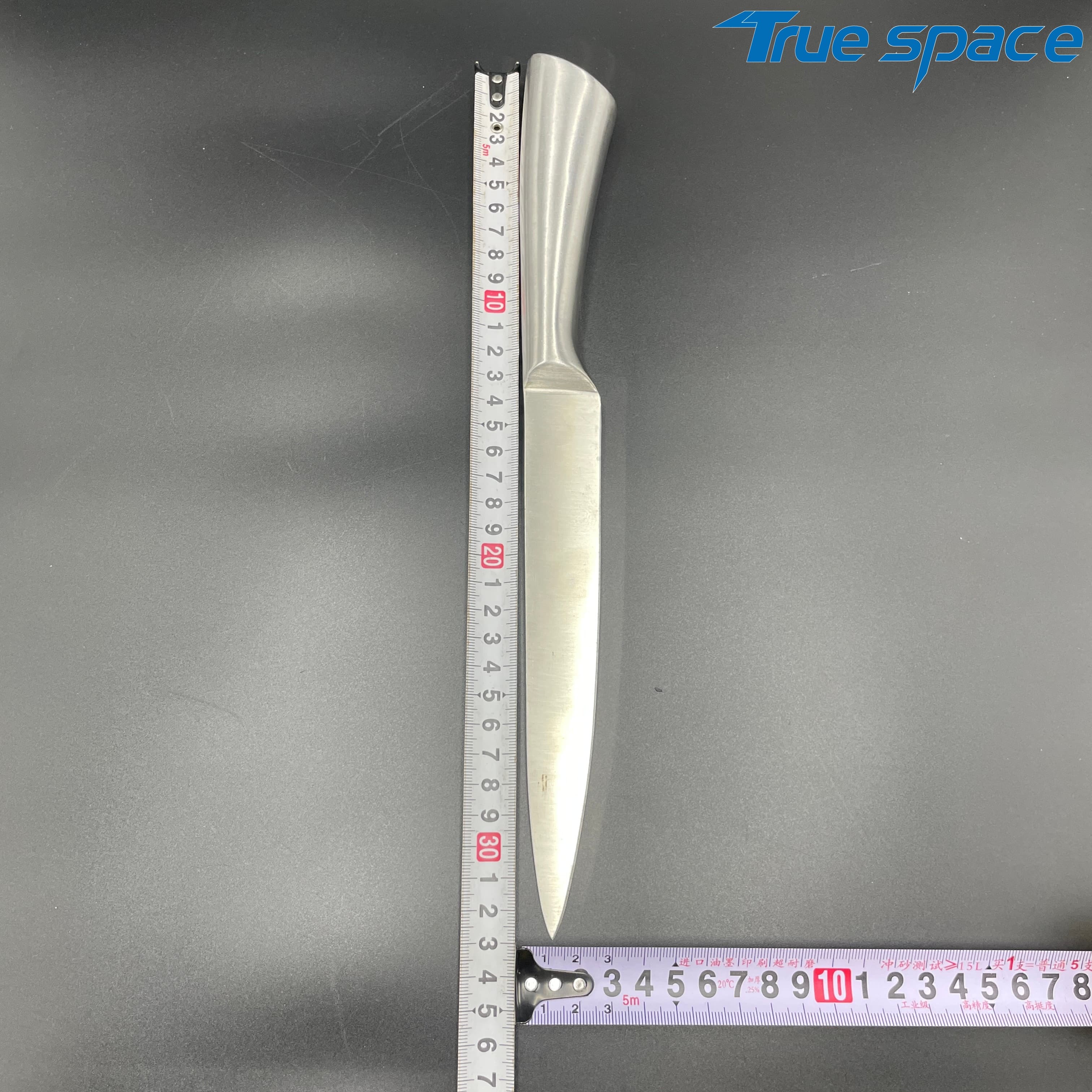 The Chef Uses a 8-piece Professional Kitchen Knife Set, Which Comes with an Acrylic Base and a Knife Sharpener - Image 28