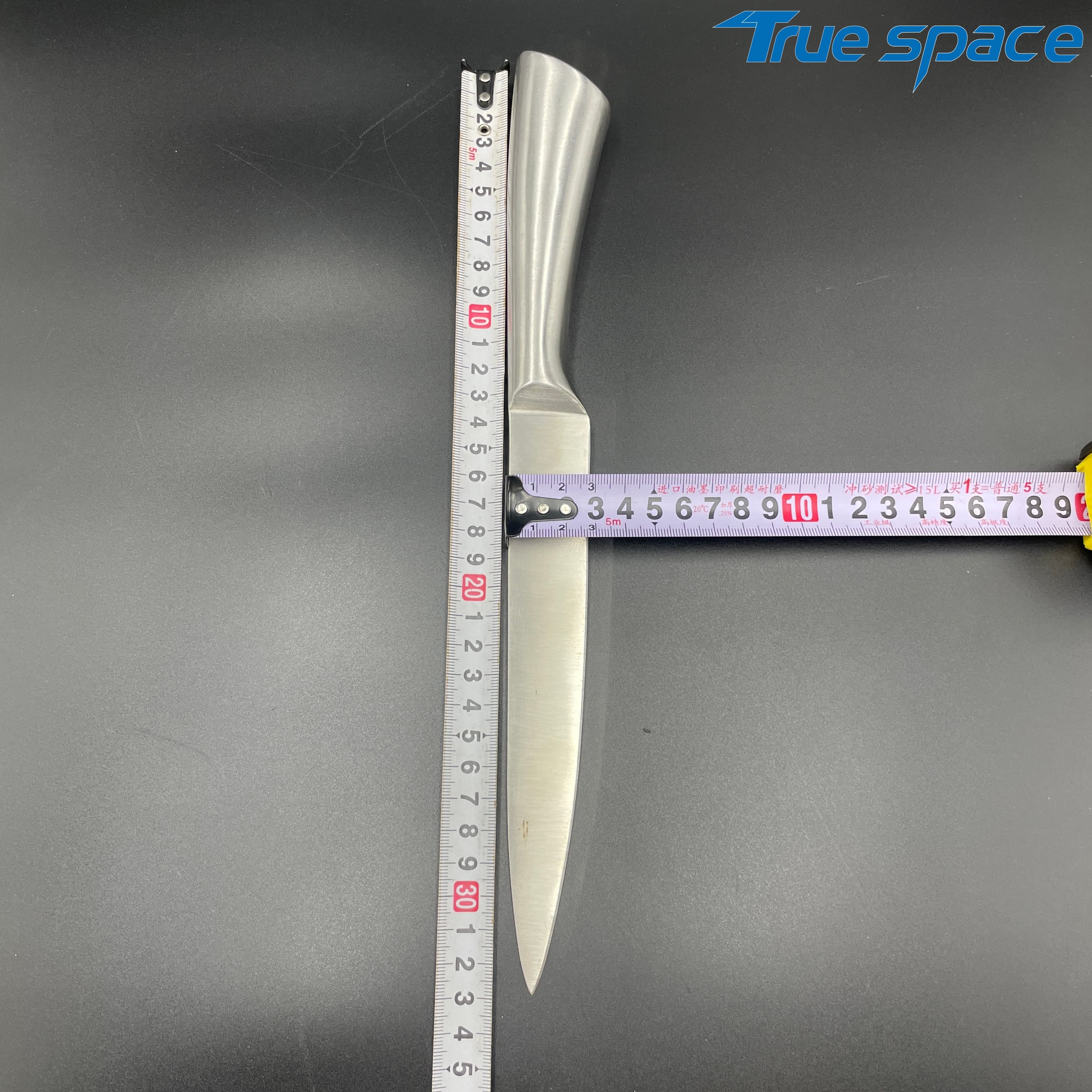 The Chef Uses a 8-piece Professional Kitchen Knife Set, Which Comes with an Acrylic Base and a Knife Sharpener - Image 29