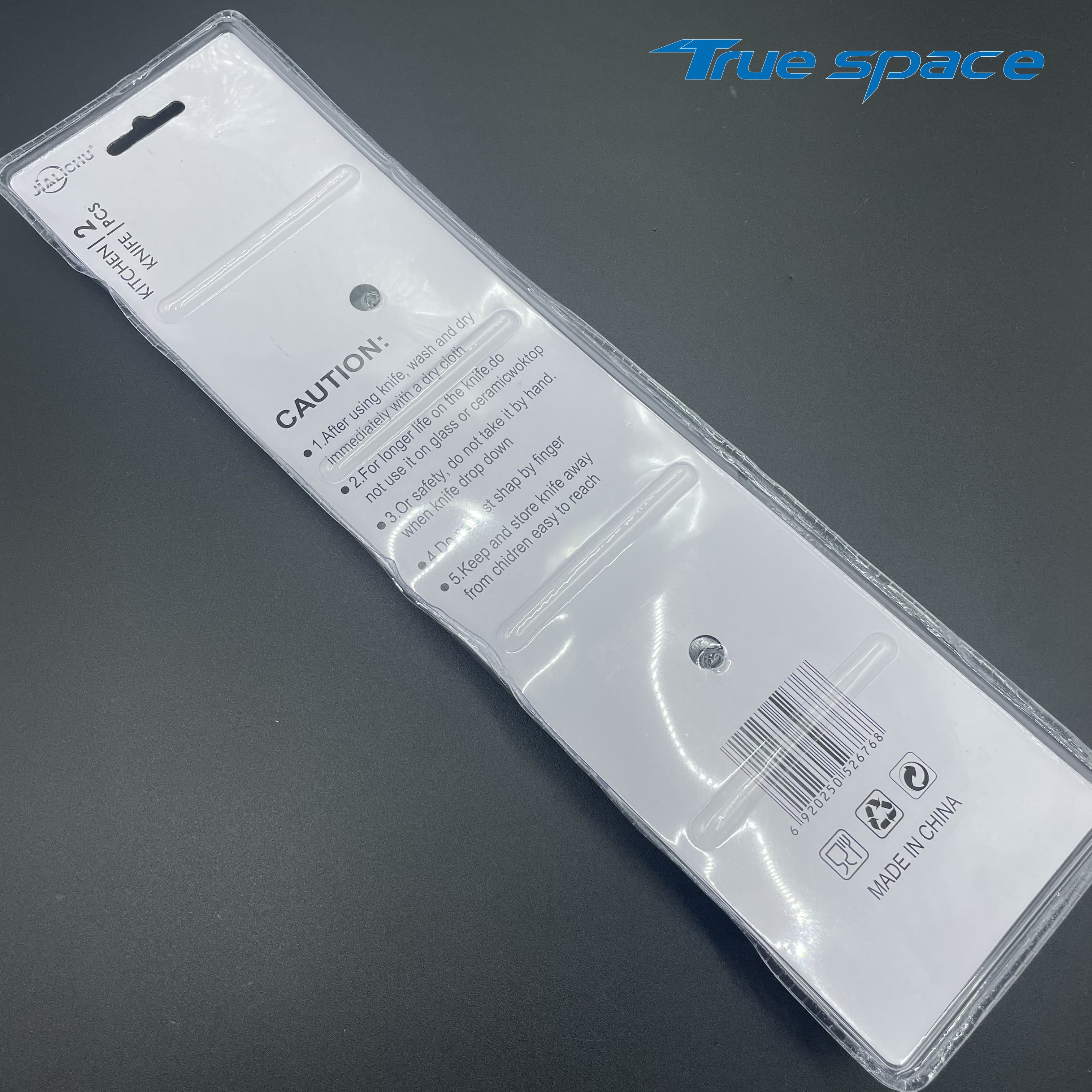 Two-piece Set of Stainless Steel Ultra-sharp Black-edge Kitchen Knives, Used for Cutting Fruits and Vegetables - Image 3