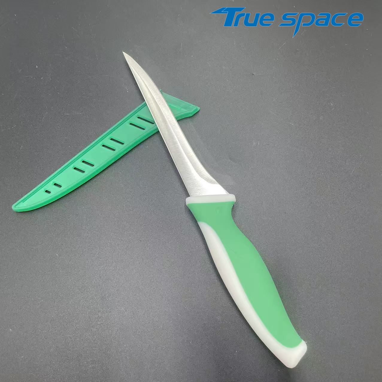 Hot-selling arc-shaped bone knife, stainless steel fish fillet knife, fruit slicer, kitchen cooking utility knife - Image 3