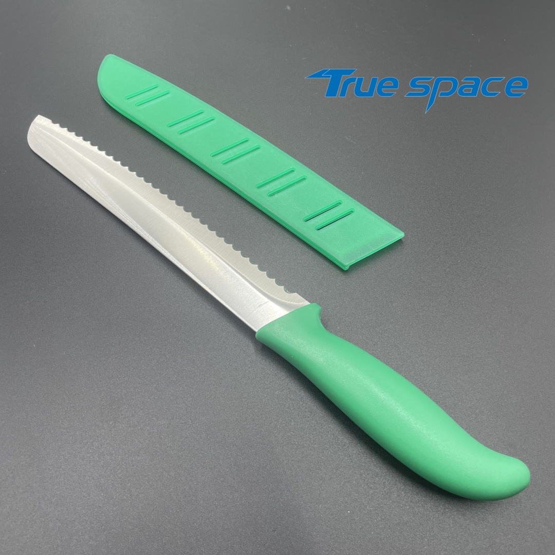 Restaurant household kitchen meat slice knife, super sharp steak knife, serrated edge bread knife - Image 3