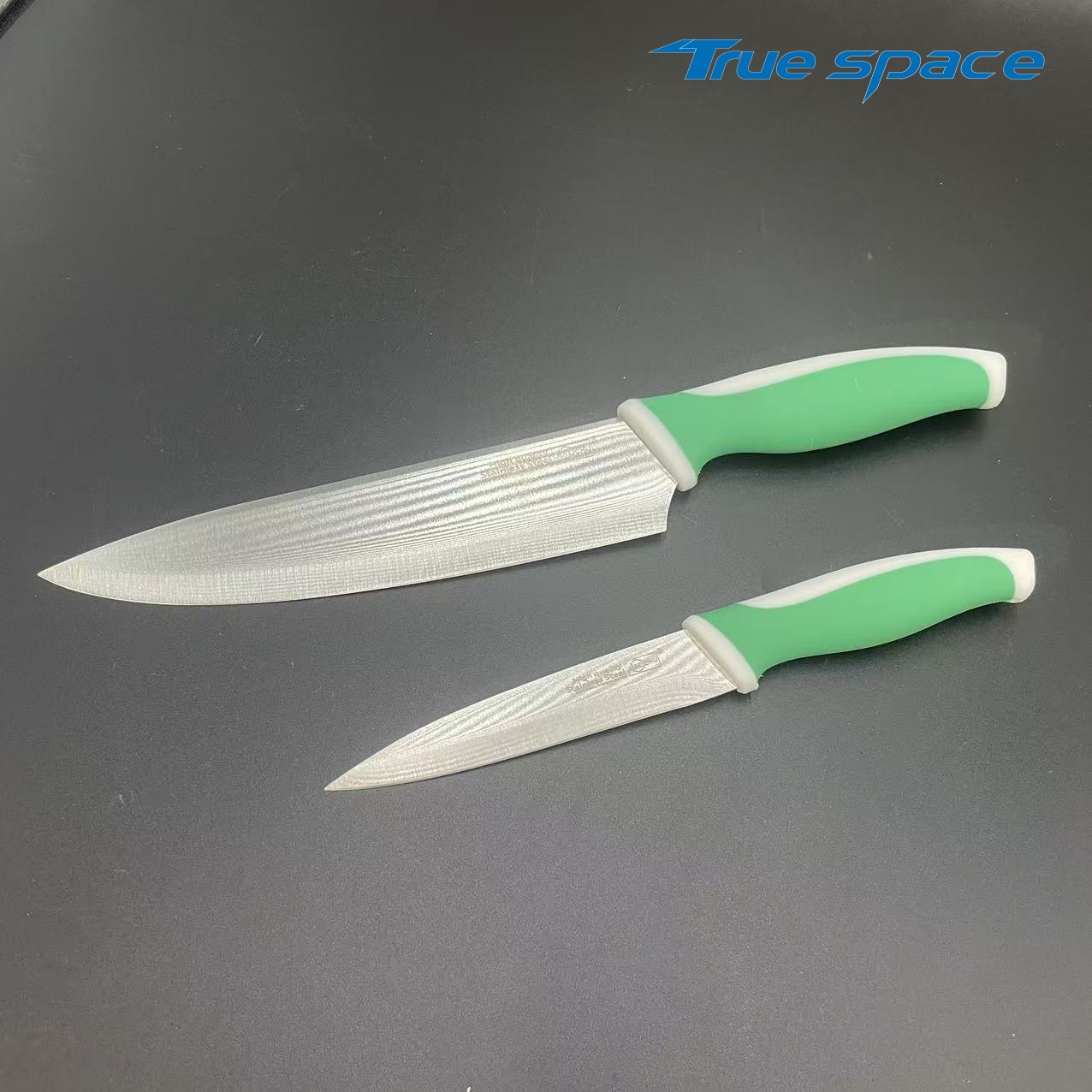 A set of two sharp stainless steel 3Cr14 chef knives - Image 4