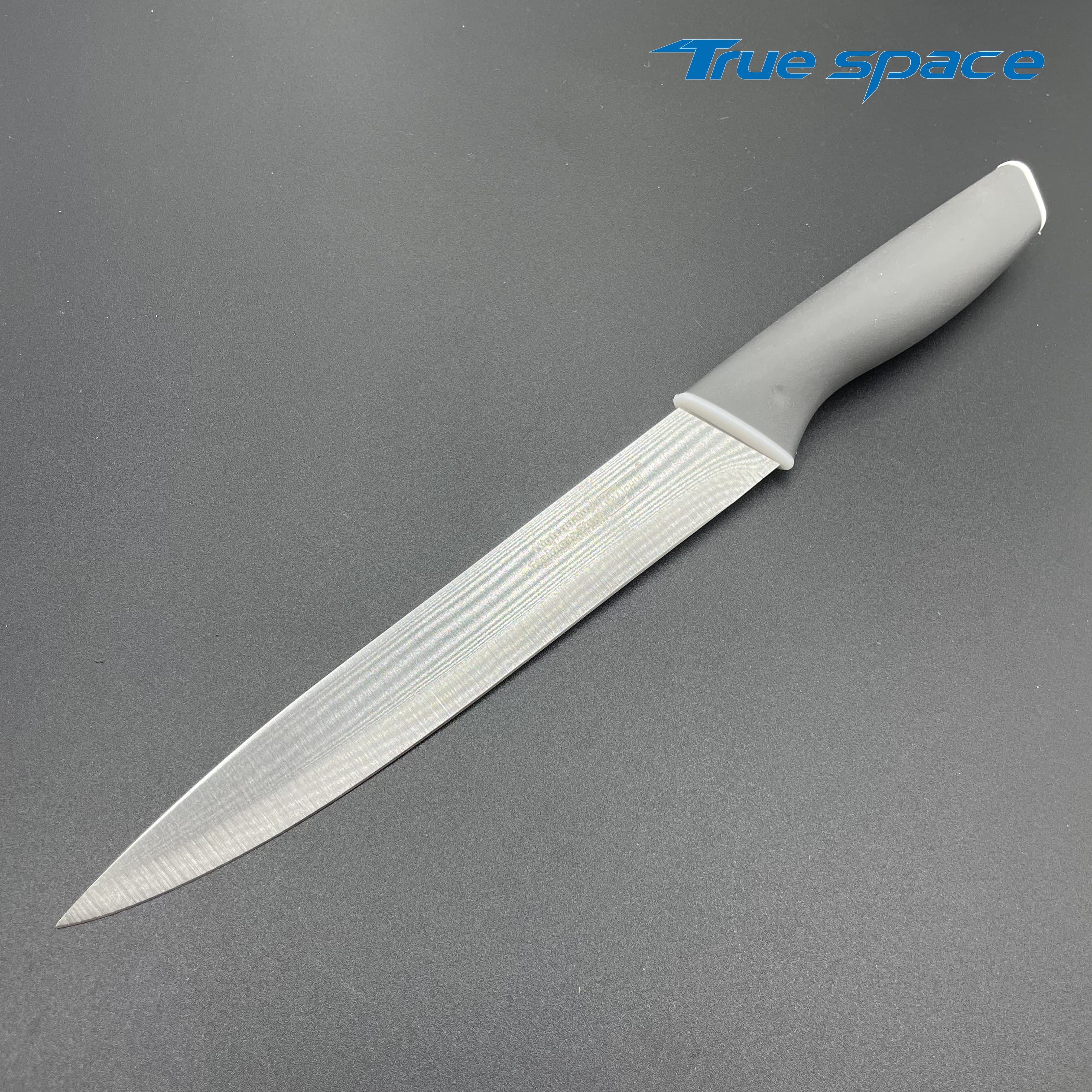 Factory Wholesale Black New PP Handle 5PCS Kitchen Chef Multi-functional Practical Cutter , Bread Slicer Knife, Fruit Knife - Image 5