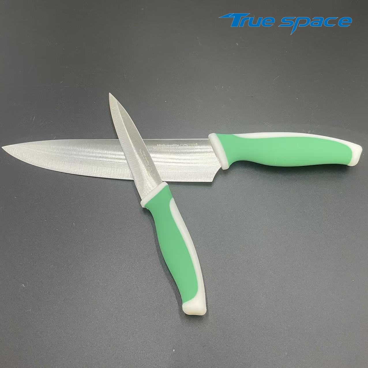 A set of two sharp stainless steel 3Cr14 chef knives - Image 5