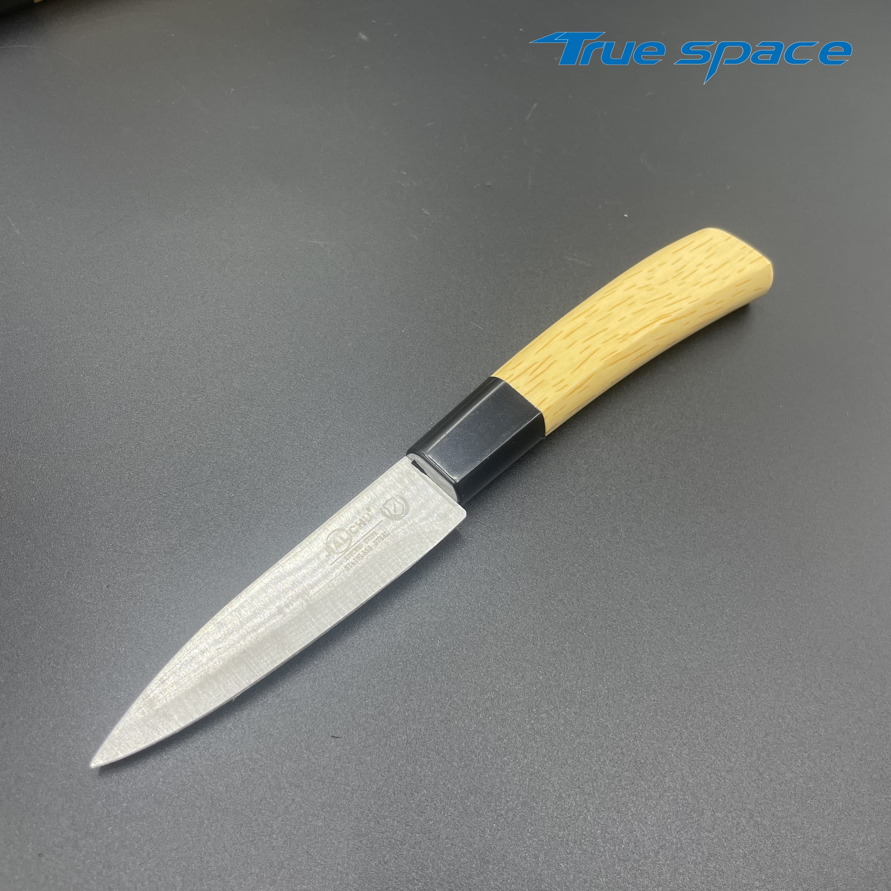 High-quality 6pcs Wooden Handle Stainless Steel Knife Set with Acrylic Stand - Image 5