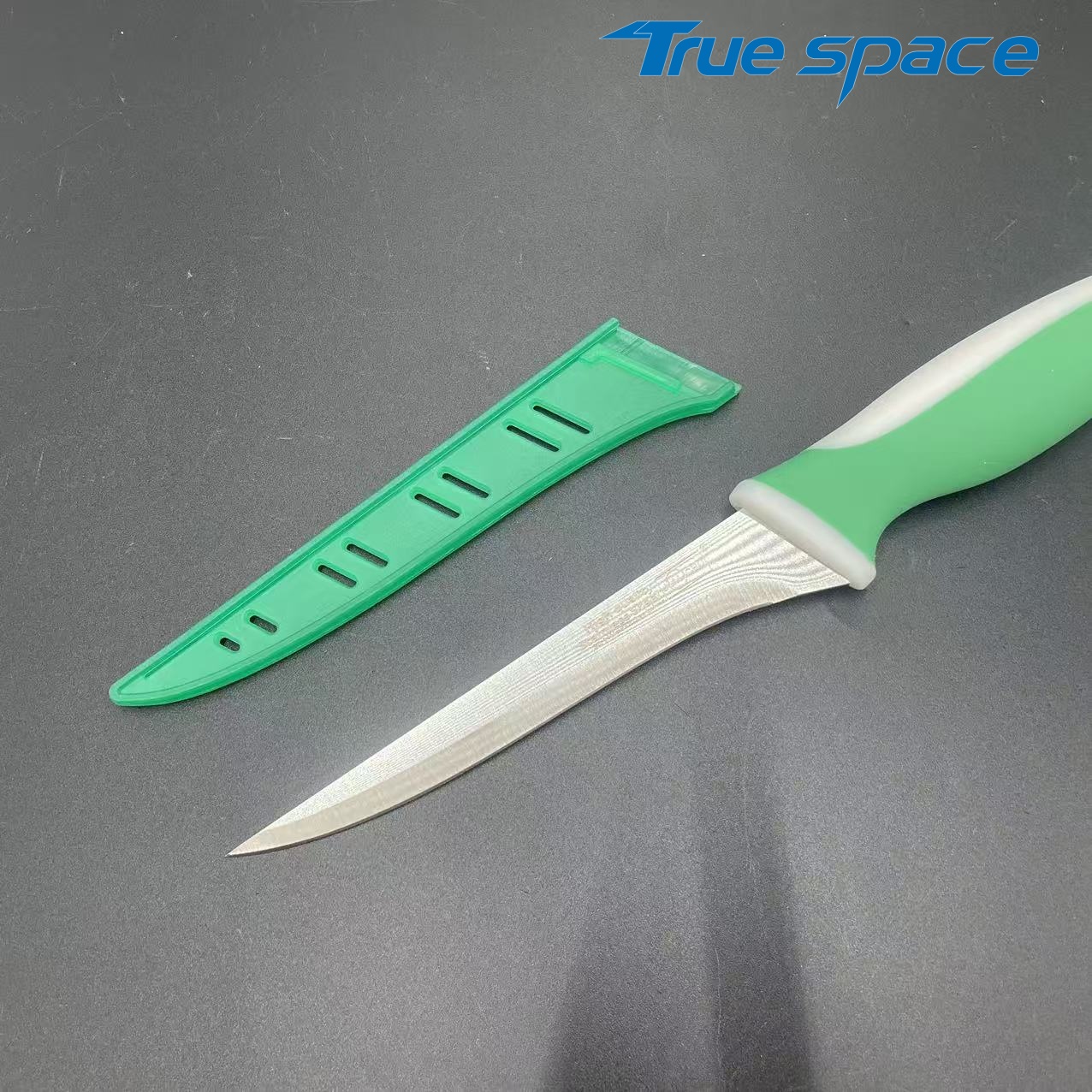 Hot-selling arc-shaped bone knife, stainless steel fish fillet knife, fruit slicer, kitchen cooking utility knife - Image 5