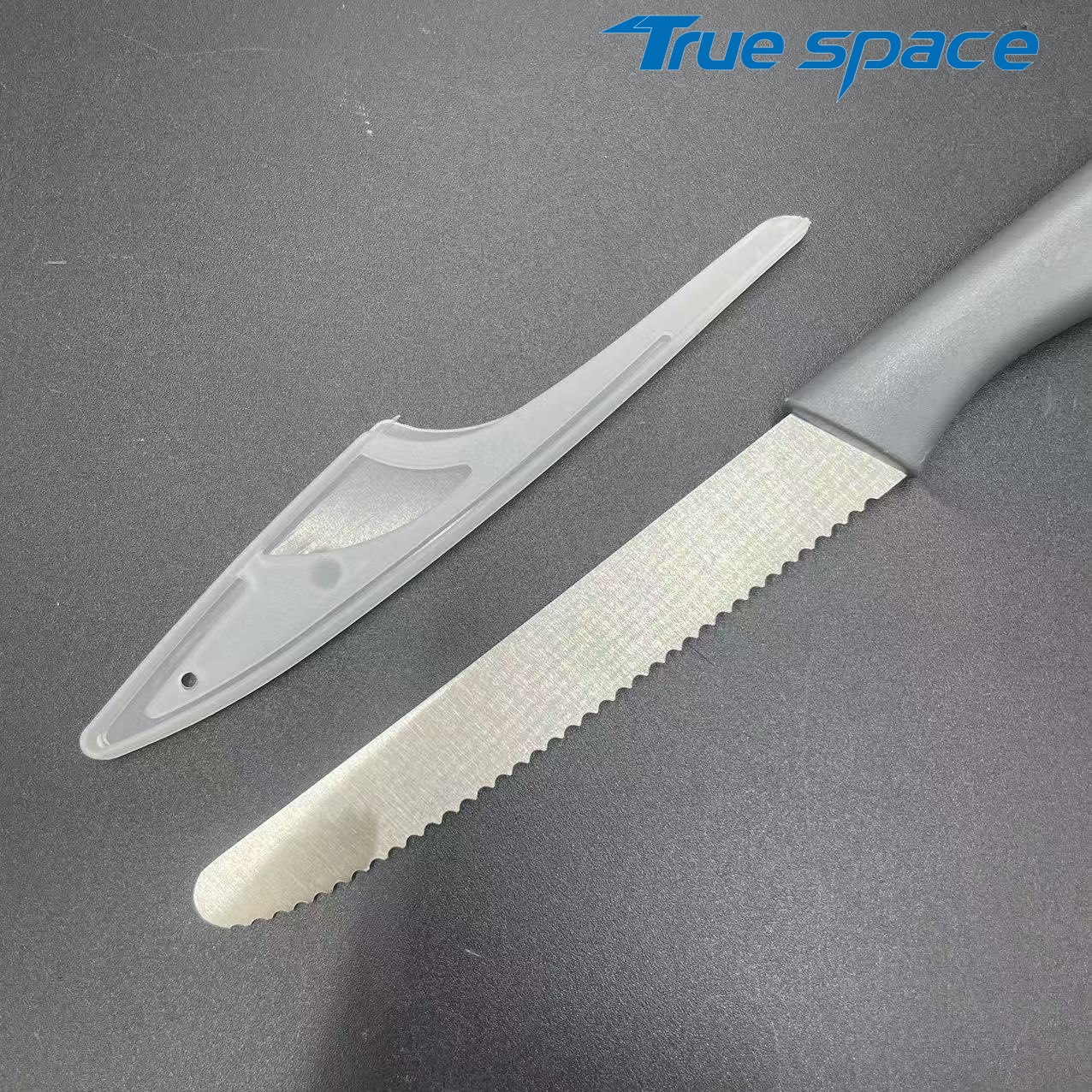 High-quality cake and bread knife, serrated blade steak knife - Image 5