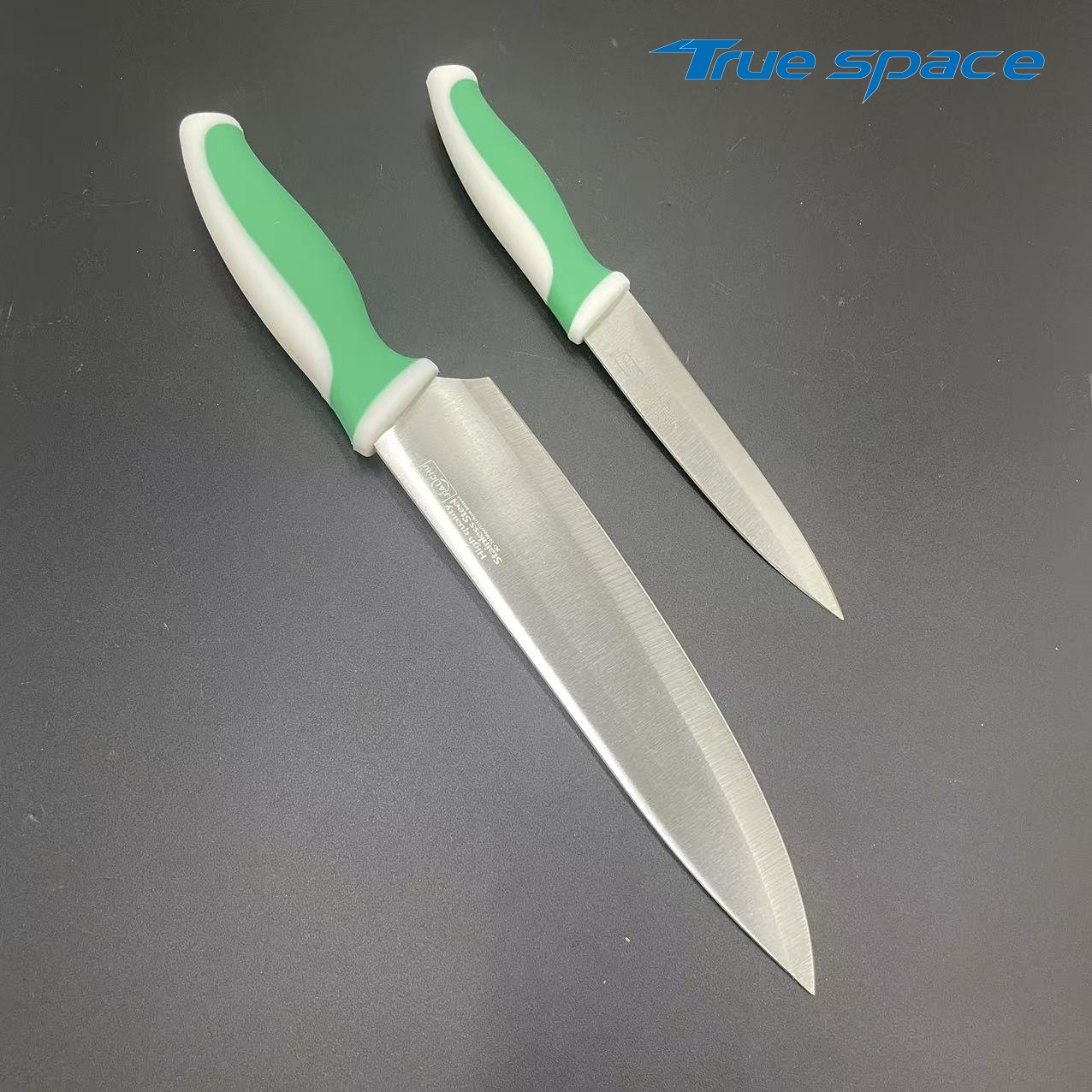 A set of two sharp stainless steel 3Cr14 chef knives - Image 6