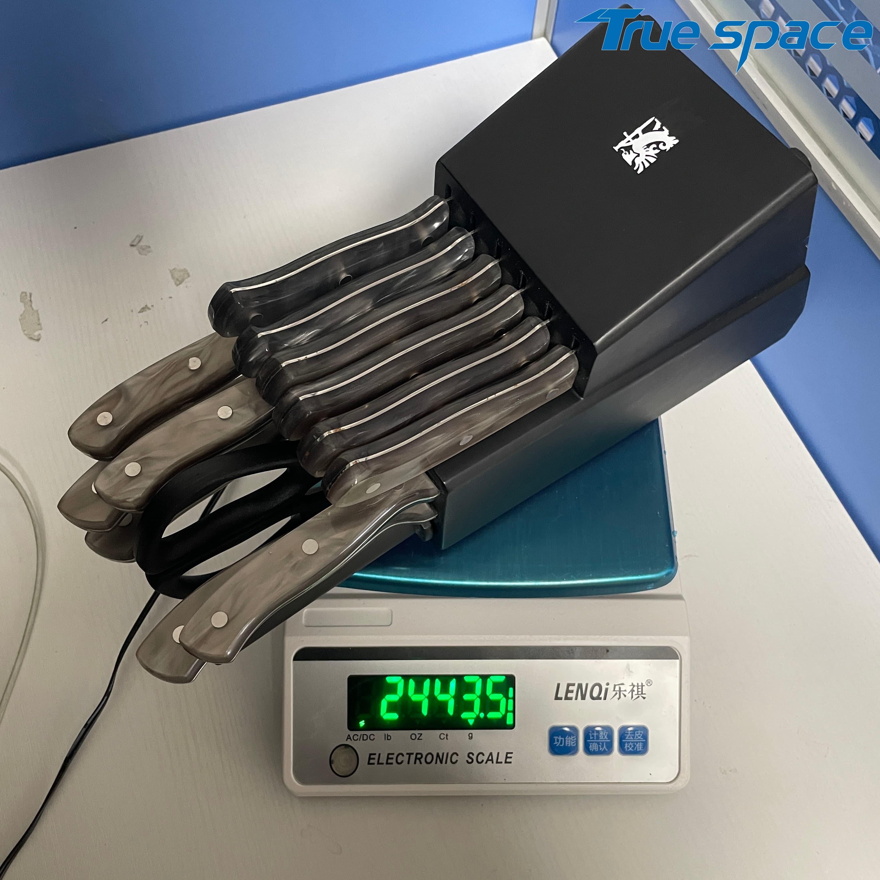 Best-selling Professional Chef Knife Set - 15-piece Stainless Steel Knife Set, with Plastic Handle - Image 62