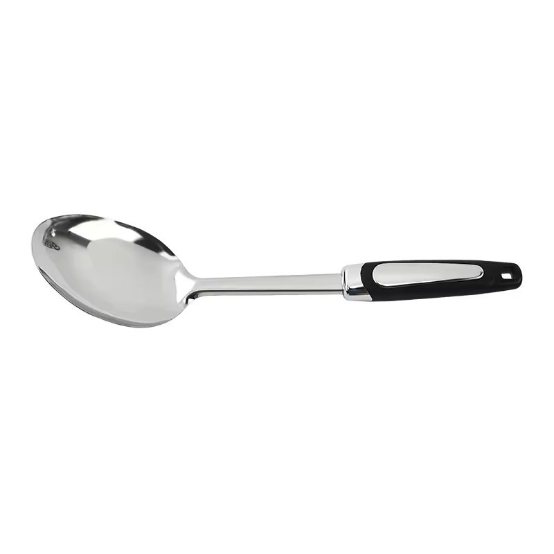 Factory Wholesale Stainless Steel Kitchenware 9 Piece Set Stir-fry Shovel Cooking Spatula Soup Spoon Colander-Modern Simplicity - Image 7