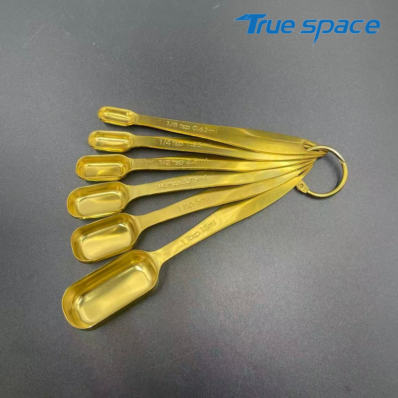 Custom Logo Coffee Matcha Tea Measuring Spoon Set,Stainless Steel Spice Measuring Spoons - Image 7