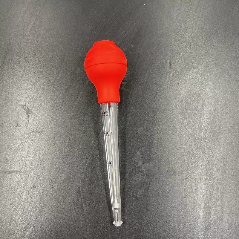 Barbecue Tool Turkey Silicone Basting Pump Plastic Handle Seasoning Tube Flavoring Needle Cleaning Brush Oil Drip Seasoning Pump - Image 8