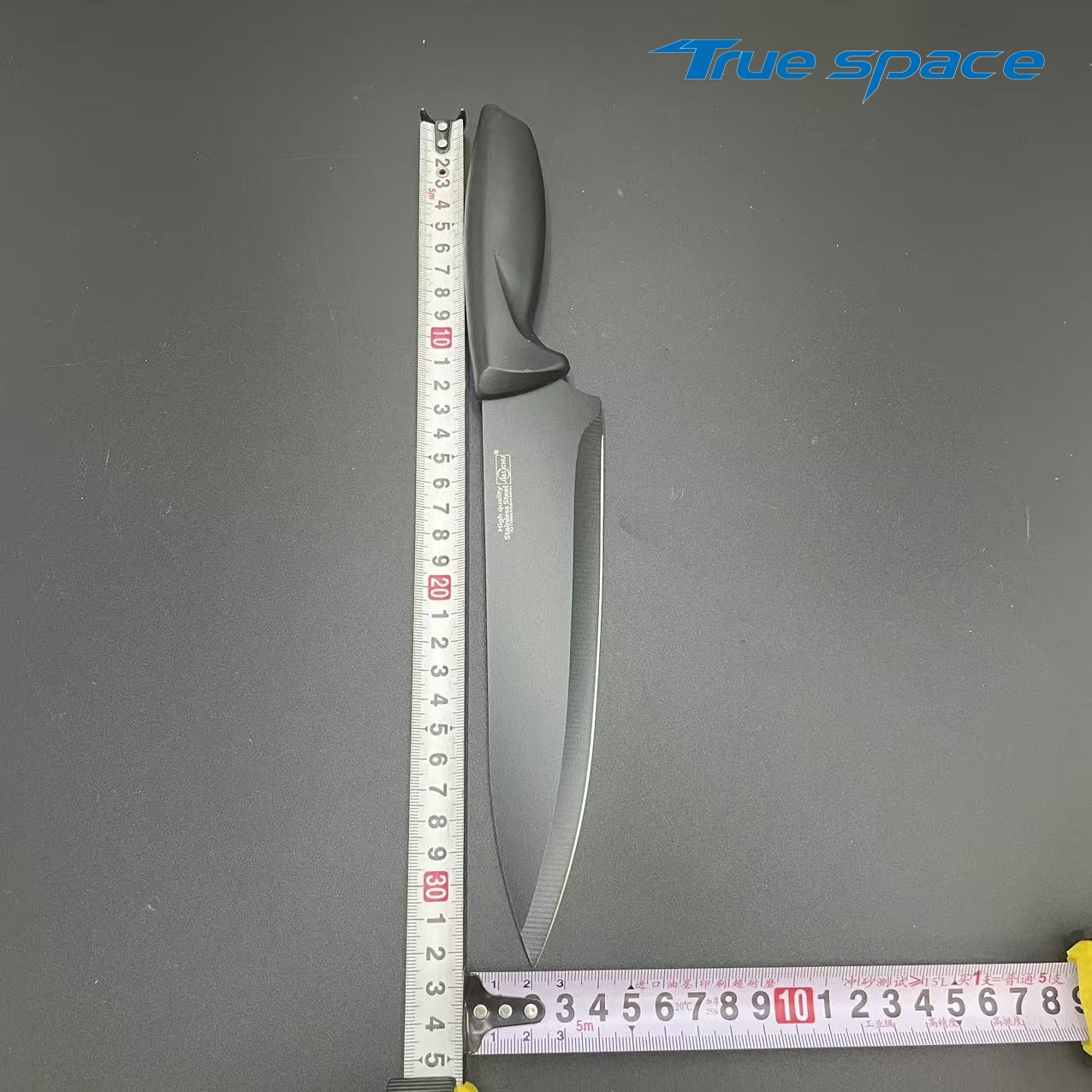 Two-piece Set of Stainless Steel Ultra-sharp Black-edge Kitchen Knives, Used for Cutting Fruits and Vegetables - Image 8