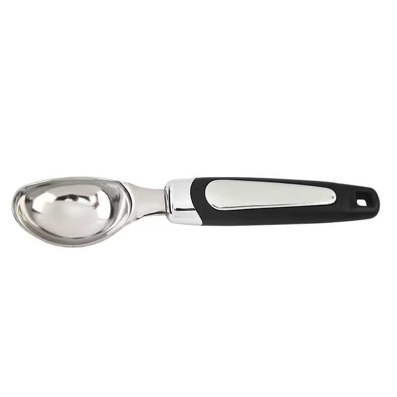 Stainless Steel Manual Kitchen Gadget Set Household Garlic Press Ice Cream Spoon Cutter Fish Scale Planer Tools Wholesale - Image 9